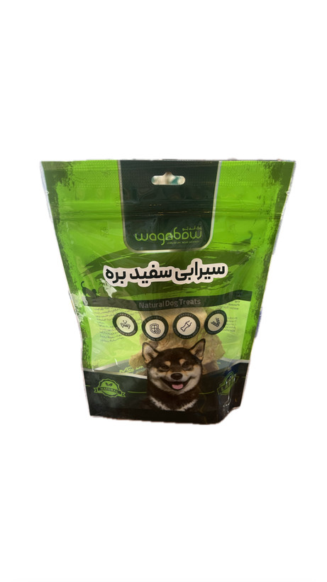 خوراک تشویقی سگ مدل سیرابی سفید بره