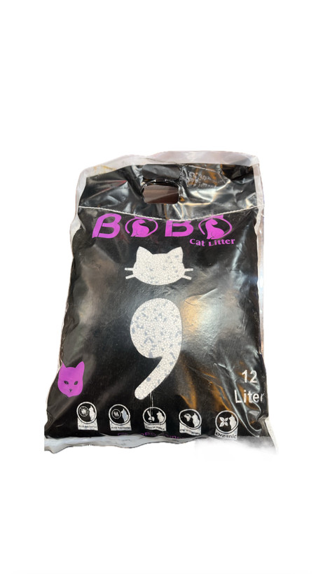 خاک بستر گربه مارک bobo کربن دار