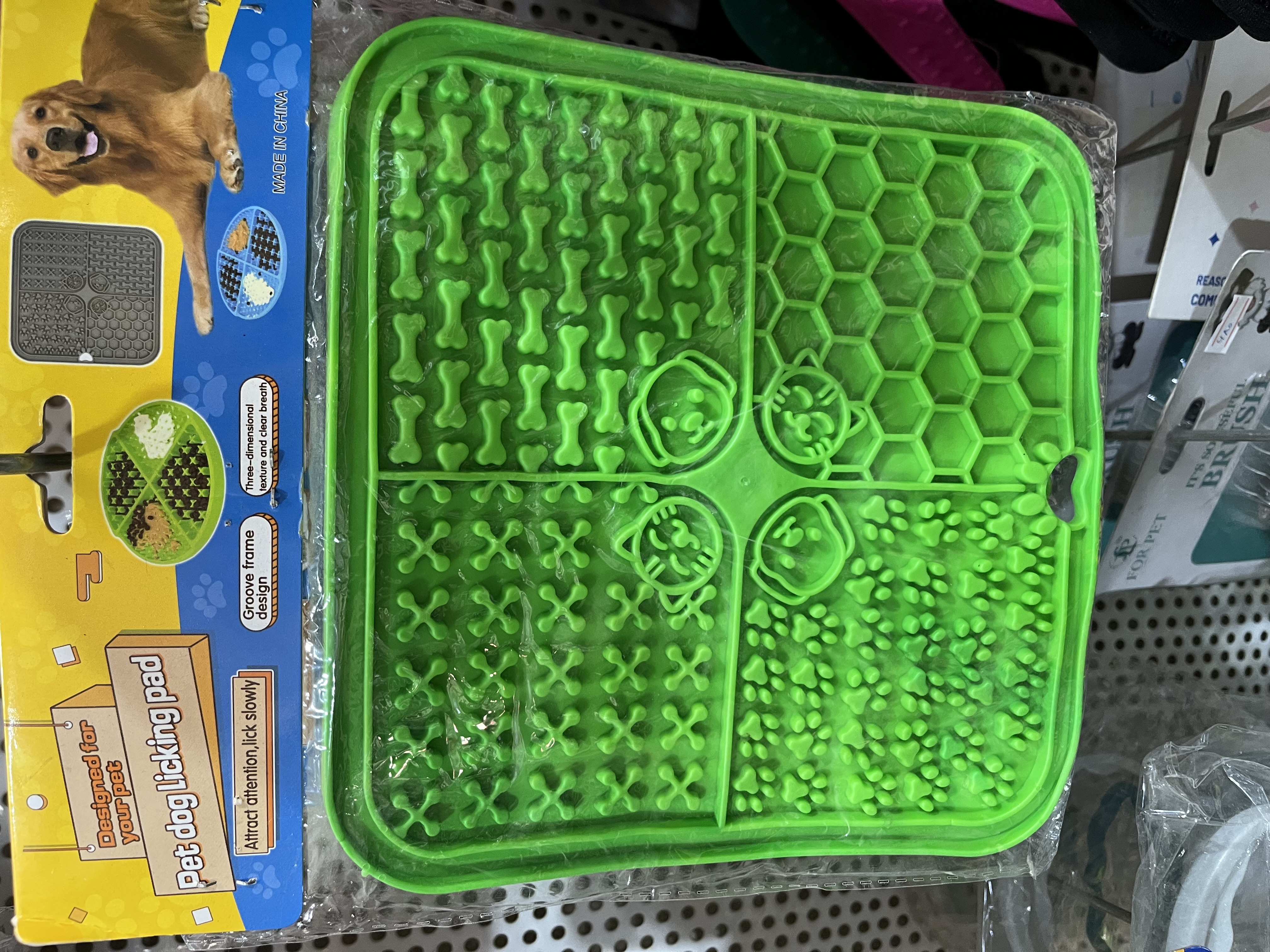 پد سیلیکونی آرام خور سگ و گربه licking pad