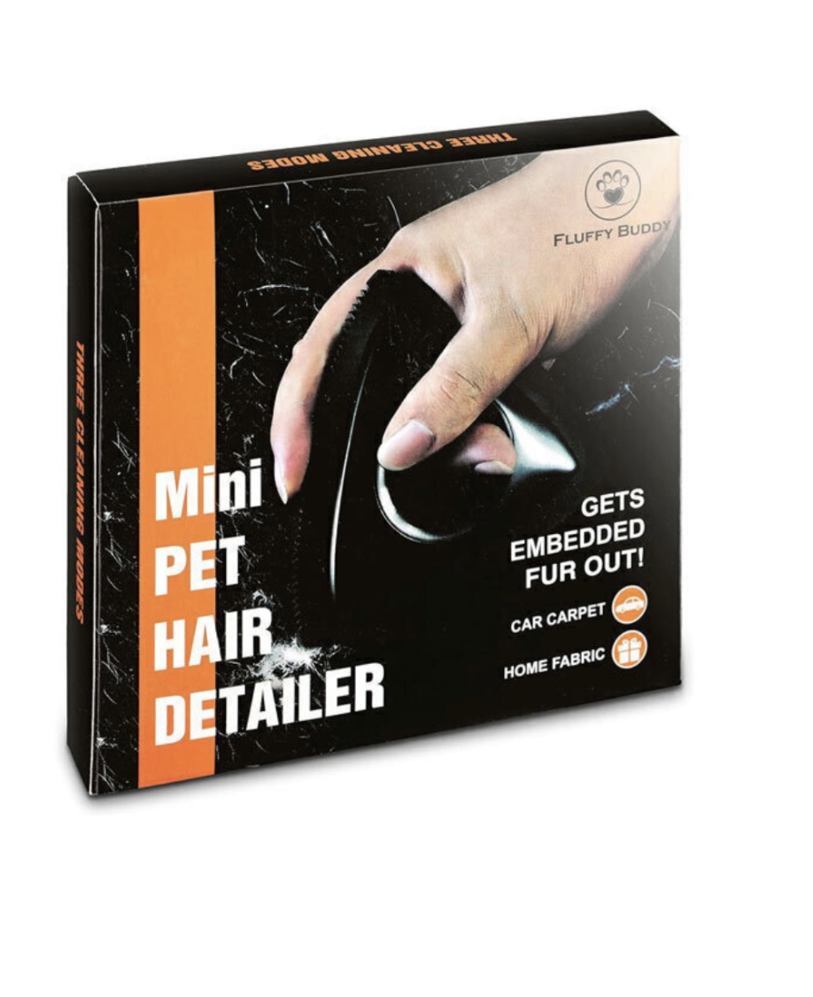 پرزگیر حرفه ای مثلثی سگ و گربه mini pet hair detailer